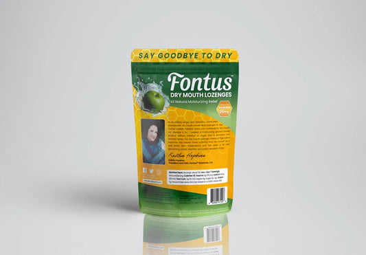 Fontus™ Green Apple Throat Lozenges 50ct per bag