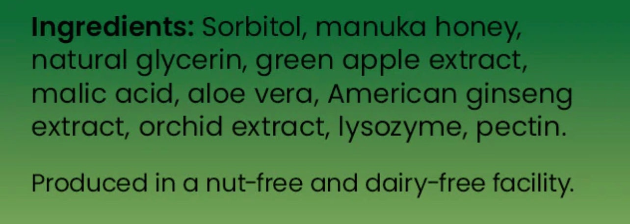 Fontus™ Green Apple Throat Lozenges 50ct per bag